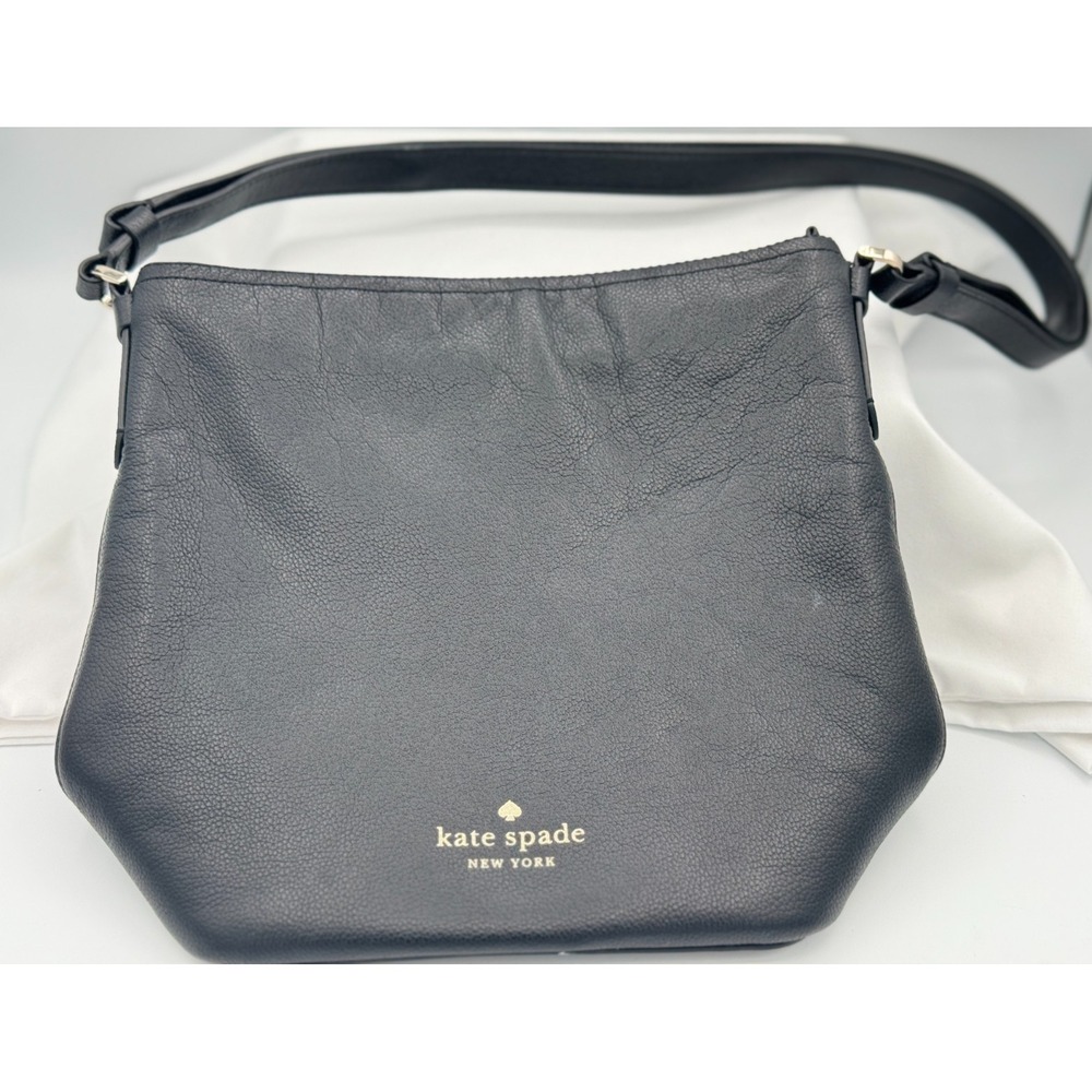 Kate Spade Black Shoulder Bag/Purse - Leather - READ